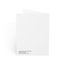 Load image into Gallery viewer, Counting Stars By Candle Light - Folded Greeting Cards (1, 10, 30, and 50pcs)