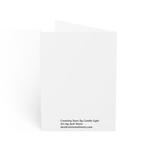 Load image into Gallery viewer, Counting Stars By Candle Light - Folded Greeting Cards (1, 10, 30, and 50pcs)