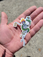 Load image into Gallery viewer, Fire on the Mountain (Dragon with Matches) - Clear Sticker