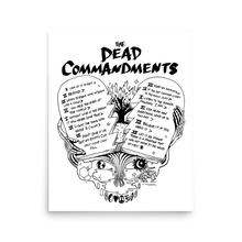 Load image into Gallery viewer, Dead Commandments Poster