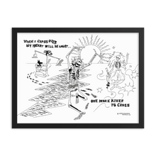 Load image into Gallery viewer, One More River to Cross Framed poster