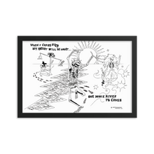 Load image into Gallery viewer, One More River to Cross Framed poster