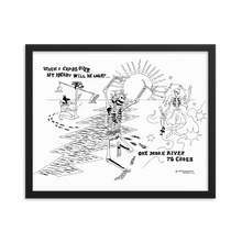 Load image into Gallery viewer, One More River to Cross Framed poster