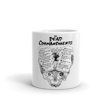 Load image into Gallery viewer, Dead Commandments - White glossy mug