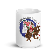 Load image into Gallery viewer, Must Have Been the Roses - White glossy mug