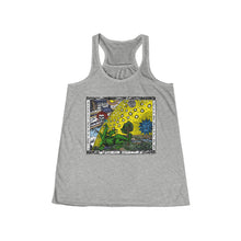 Load image into Gallery viewer, Scarlet Begonias &gt; Fire on the Mountain - Women&#39;s Flowy Racerback Tank