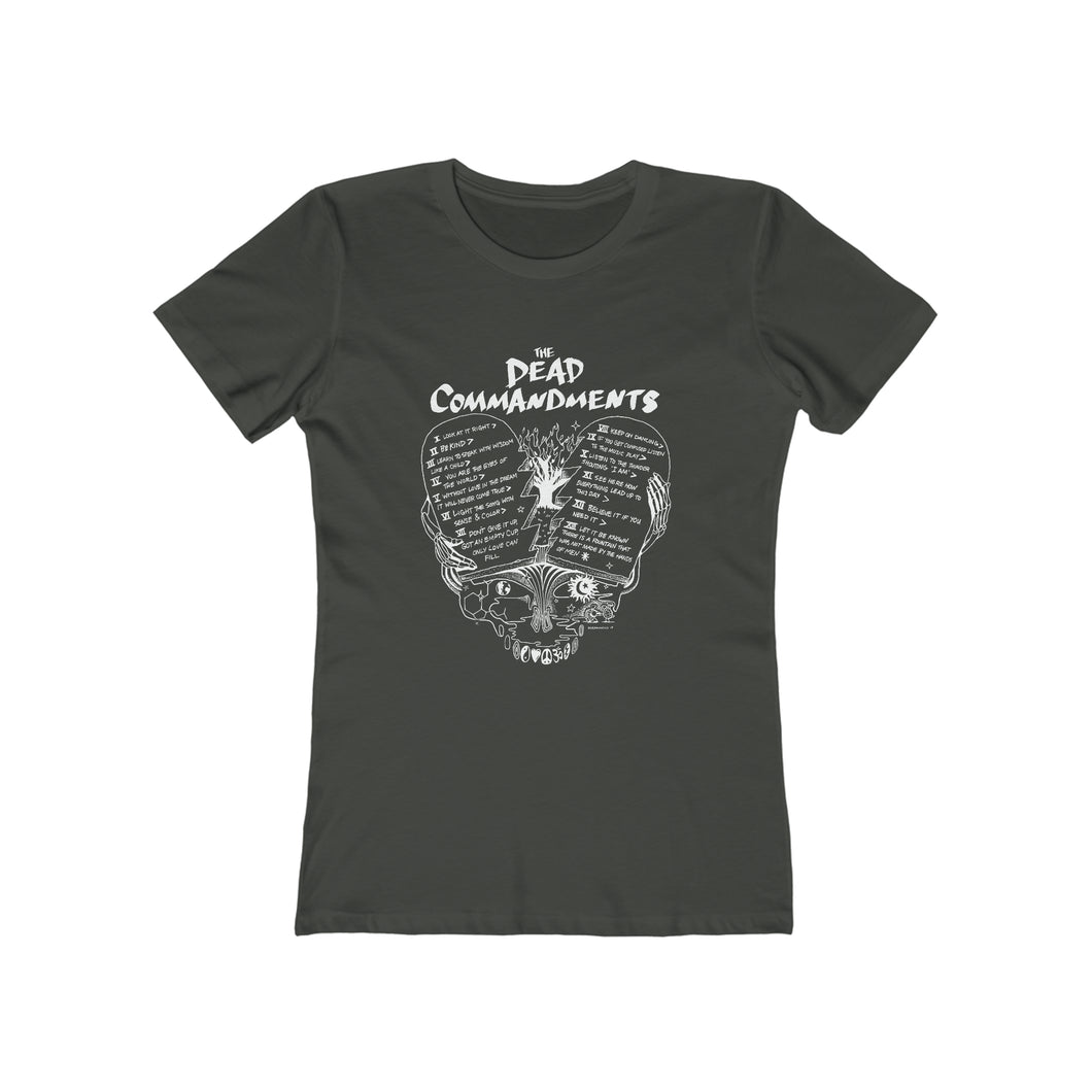 Dead Commandments - Ladies’ Style T-shirt - (Reverse Print)