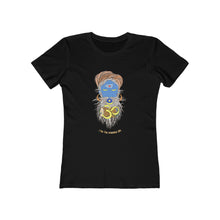 Load image into Gallery viewer, I Am The Syllable OM (God Is Sound) - Ladies’ Style T-shirt