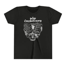 Load image into Gallery viewer, Dead Commandments - Youth Unisex T-shirt - (Reverse Print)