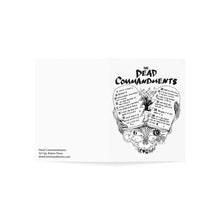 Load image into Gallery viewer, Dead Commandments - Folded Greeting Cards (1, 10, 30, and 50pcs)