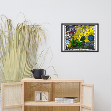 Load image into Gallery viewer, Scarlet Begonias Framed poster