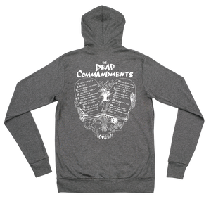 Dead Commandments - Unisex zip hoodie