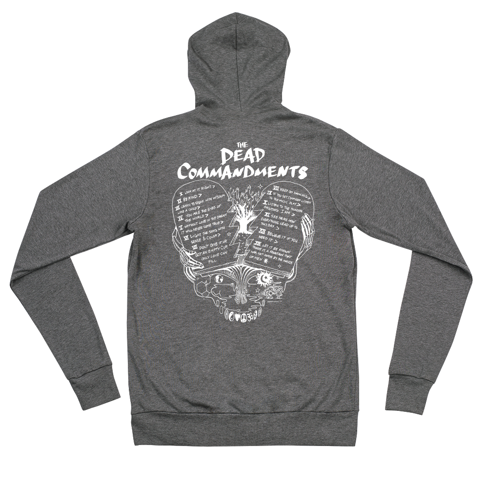 Dead Commandments - Unisex zip hoodie